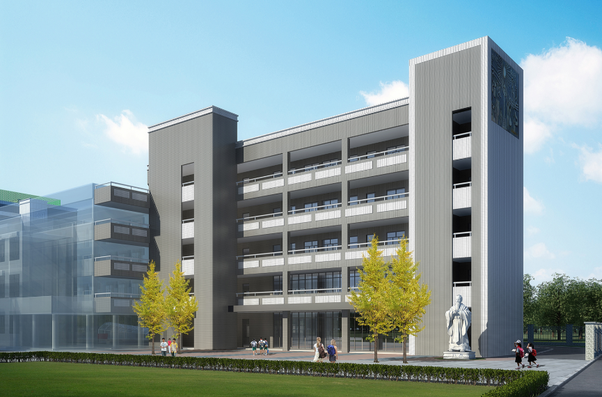 七中育才学道街分校新建教学楼、图书馆等工程 - 公建配套 - 申博官网